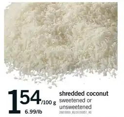 Fortinos SHREDDED COCONUT offer