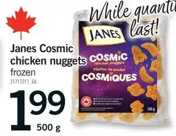 Fortinos JANES COSMIC CHICKEN NUGGETS offer