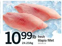 Fortinos FRESH FRESH TILAPIA FILLET offer