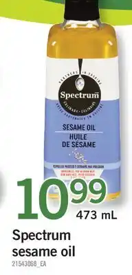 Fortinos SPECTRUM SESAME OIL offer