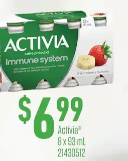 Fortinos ACTIVIA , 8 × offer