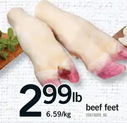 Fortinos BEEF FEET offer