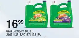 Fortinos GAIN DETERGENT, 100 LD offer