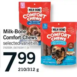 Fortinos MILK-BONE COMFORT CHEWS, 210/312 G offer