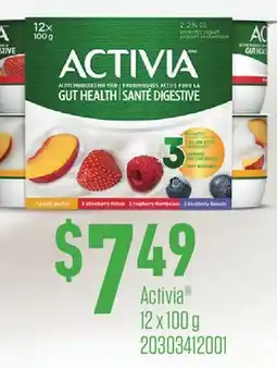 Fortinos ACTIVIA , 12 × offer