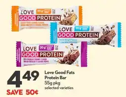 Longo's Love Good Fats Protein Bar offer