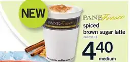 Fortinos SPICED BROWN SUGAR LATTE, MEDIUM offer