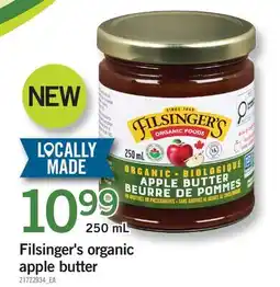 Fortinos FILSINGER'S ORGANIC APPLE BUTTER offer