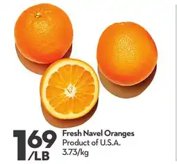 Longo's Fresh Navel Oranges offer