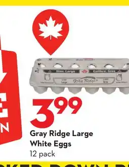 Longo's Large White Eggs offer