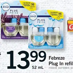 Fortinos FEBREZE PLUG IN REFILLS offer
