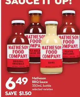 Longo's BBQ Sauce offer