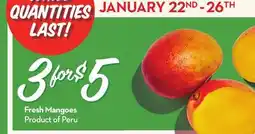 Longo's Fresh Mangoes offer
