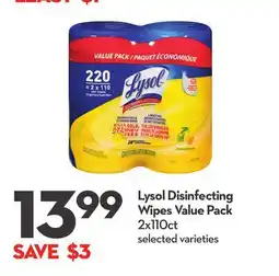 Longo's Disinfecting Wipes Value Pack offer