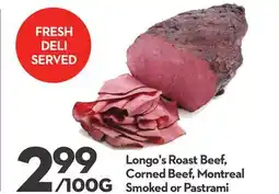 Longo's Roast offer