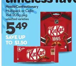 Longo's Confectionary Multipack or Cello offer