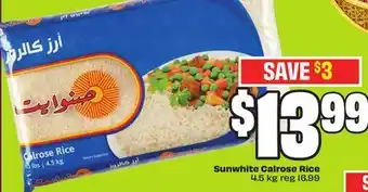 FreshCo Sunwhite Calrose Rice offer