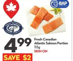 Longo's Fresh Canadian Atlantic Salmon Portion offer