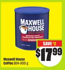 FreshCo Maxwell House Coffee offer