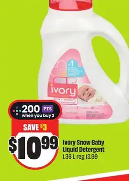 FreshCo Ivory Snow Baby Liquid Detergent offer