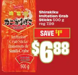 FreshCo Shirakiku Imitation Crab Sticks 500 g - LNY offer