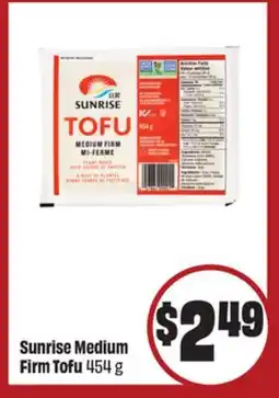 FreshCo Sunrise Medium Firm Tofu 454 g - LNY offer