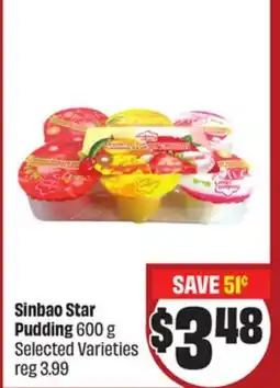 FreshCo Sinbao Star Pudding 600 g Selected Varieties - LNY offer