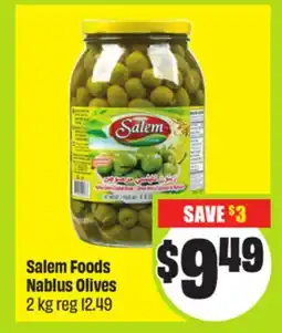 FreshCo Salem Foods Nablus Olives offer