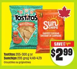 FreshCo Tostitos 205-300 g or Sunchips 205 g offer