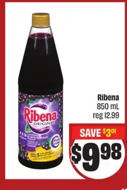 FreshCo Ribena 850 ml - LNY offer