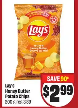 FreshCo Lay's Honey Butter Potato Chips 200 g - LNY offer