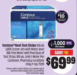 FreshCo Contour Next Test Strips offer