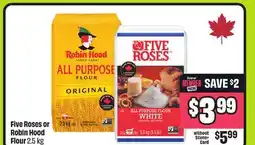 FreshCo Five Roses or Robin Hood Flour offer