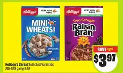 FreshCo Kellogg's Cereal Selected Varieties offer