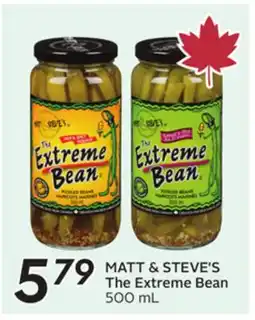 Sobeys MATT & STEVE'S The Extreme Bean offer