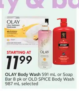 Sobeys OLAY Body Wash offer