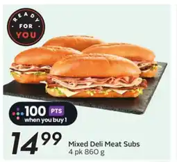 Sobeys Mixed Deli Meat Subs offer