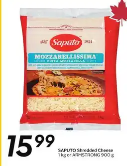 Sobeys SAPUTO Shredded Cheese offer
