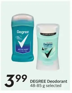 Sobeys DEGREE Deodorant offer