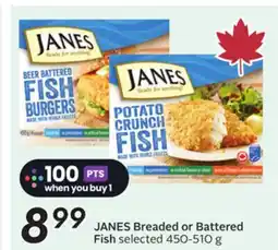 Sobeys JANES Breaded or Battered Fish offer