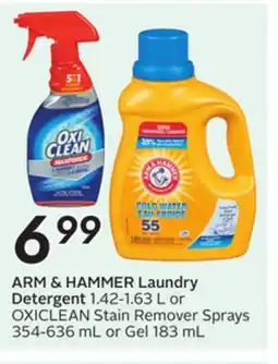 Sobeys ARM & HAMMER Laundry Detergent offer