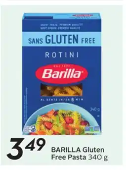 Sobeys BARILLA Gluten Free Pasta offer