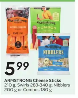Sobeys ARMSTRONG Cheese Sticks offer
