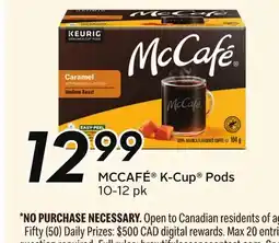 Sobeys MCCAFÉ K-Cup Pods offer
