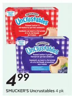 Sobeys SMUCKER'S Uncrustables offer