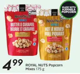 Sobeys ROYAL NUTS Popcorn Mixes offer