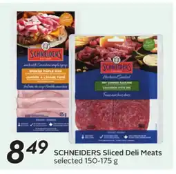 Sobeys SCHNEIDERS Sliced Deli Meats offer
