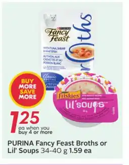 Sobeys PURINA Fancy Feast Broths or Lil' Soups offer