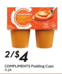 Sobeys COMPLIMENTS Pudding Cups offer