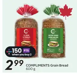 Sobeys COMPLIMENTS Grain Bread offer